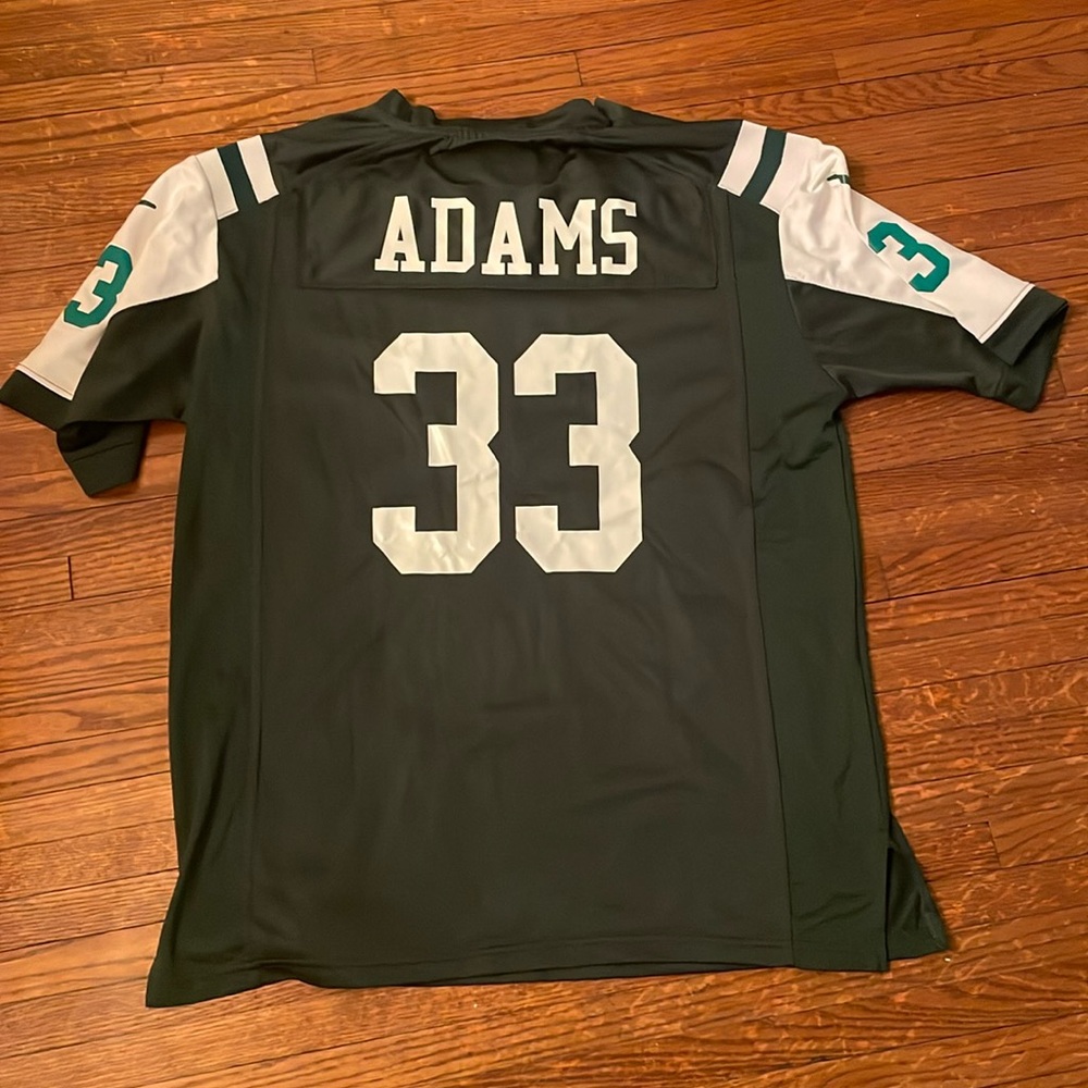 NWOT Jets Jersey #33 Jamal Adam’s size L